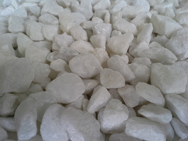 gravillon marbre blanc brillant 8/12